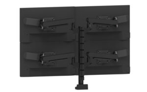 ZP4 Quad Post Mounted Monitor Arm