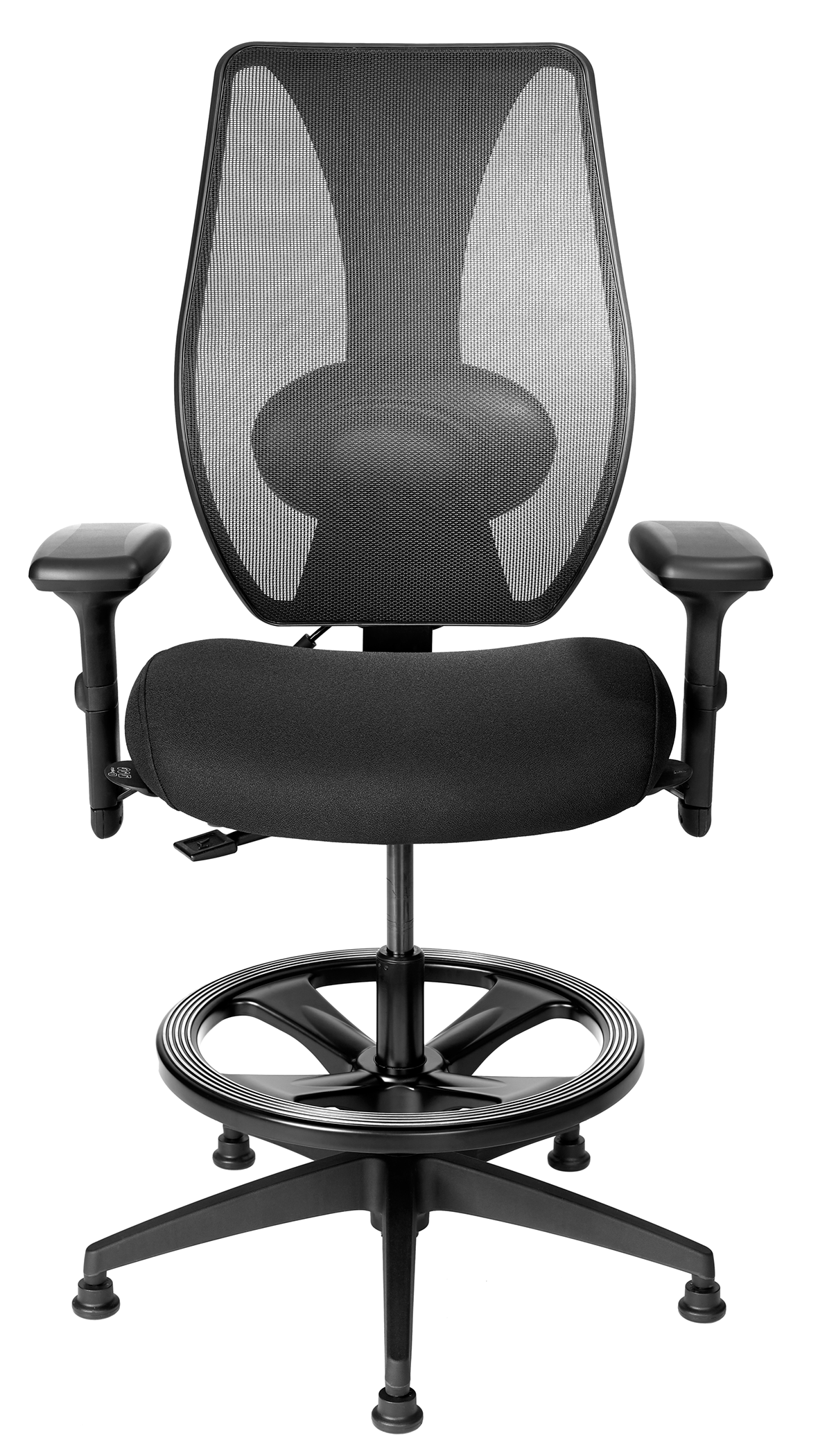 tCentric Hybrid – Mesh Back & Upholstered Seat - Image 10